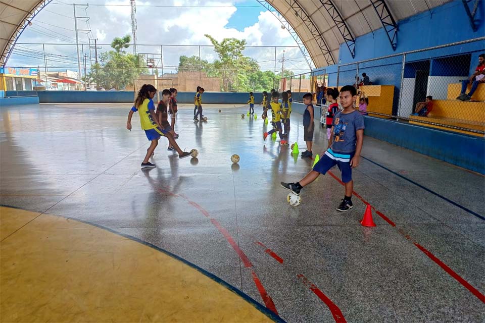 Inscrições para futsal na quadra do Nacional continuam abertas