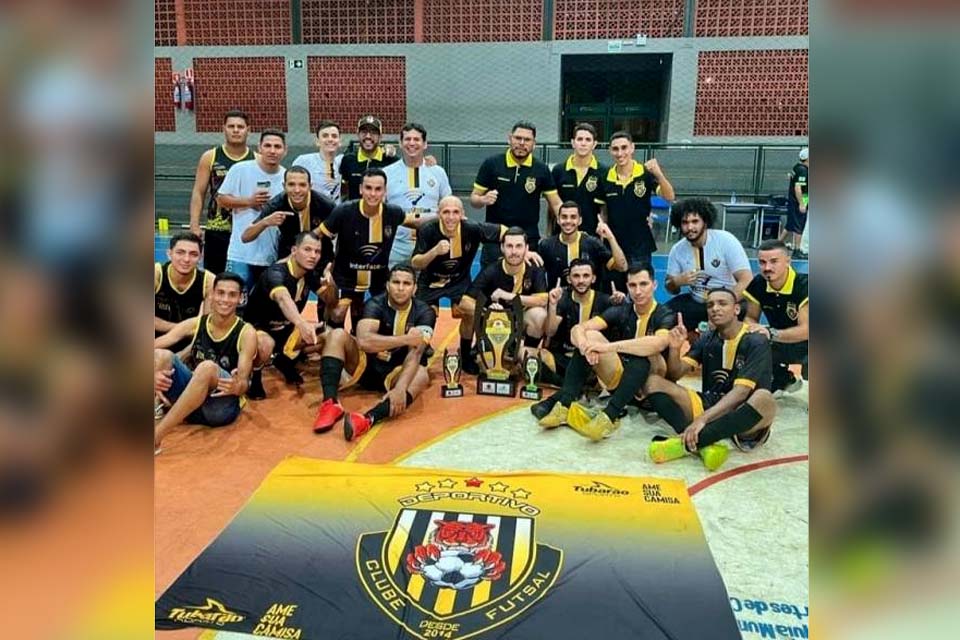 Deportivo Futsal, de Guajará-Mirim, conquista o título do Circuito Estadual de Futsal 2023   