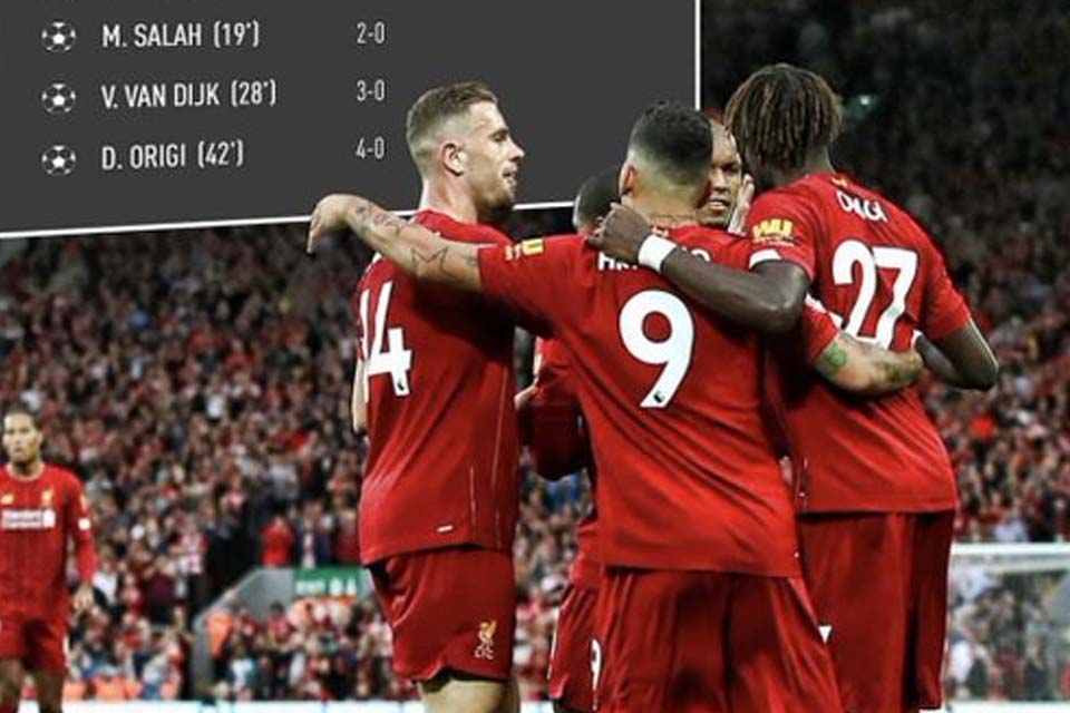 VÍDEO - Gols e Melhores Momentos de Liverpool 4 x 1 Norwich