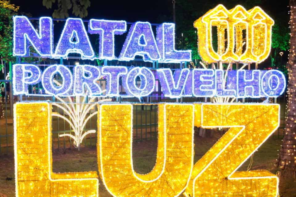 Natal Porto Velho Luz encerra com premiação no Parque da Cidade