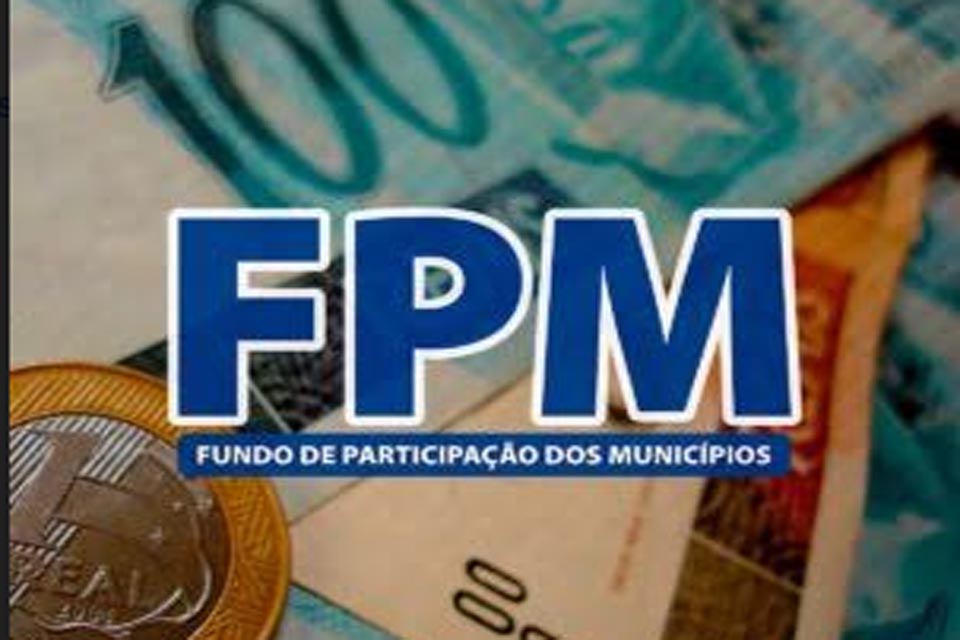 Municípios de Rondônia recebem, nesta quarta-feira (10), mais de R$ 36 milhões