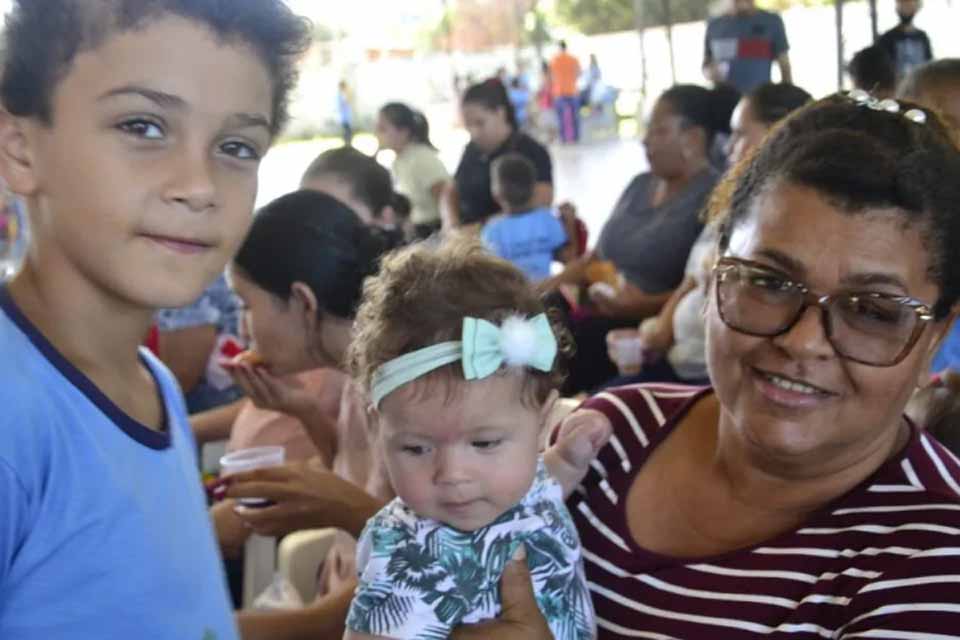 Secretaria de Assistência Social realiza evento voltado para as mães no distrito de Nova Conquista