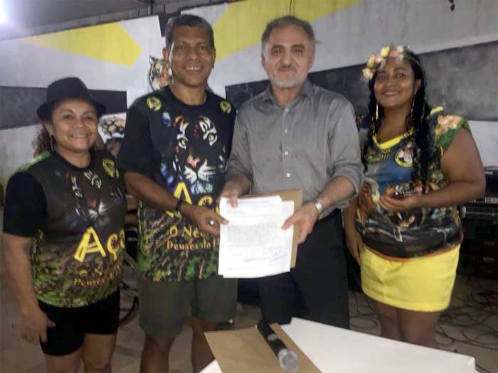Deputado Hermínio destina R$ 100 mil à tradicional escola de samba Asfaltão e exalta projetos sociais
