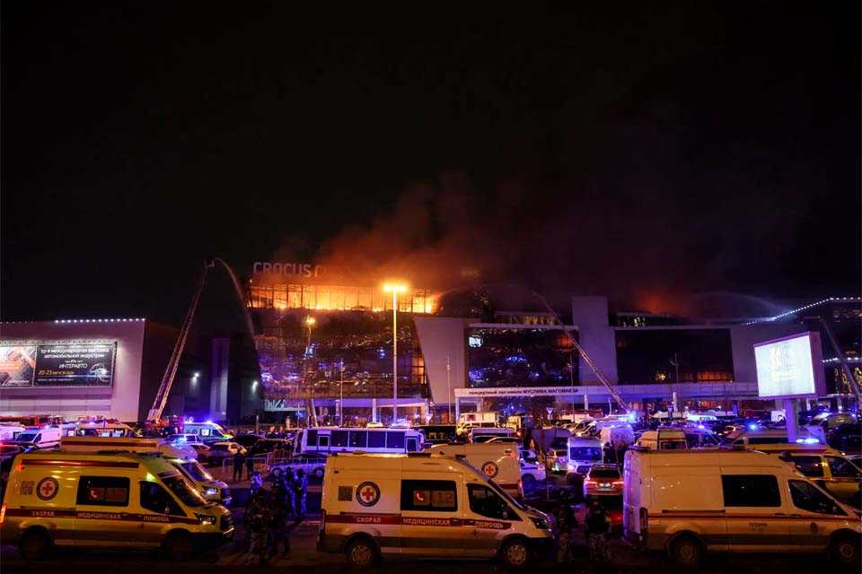 Kiev volta a negar acusações de envolvimento no atentado em Moscou