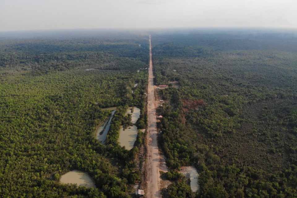 Licença para montagem da usina de asfalto na BR-319, que liga Porto Velho a Manaus, é concedida