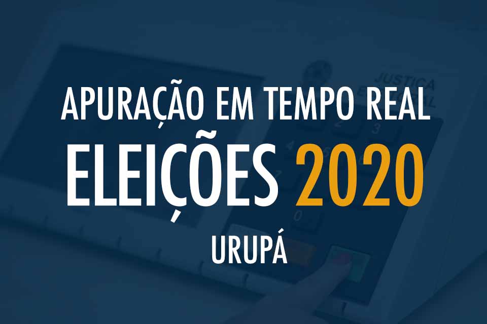 Tempo Real - Apuração das Eleições 2020 em Urupá 
