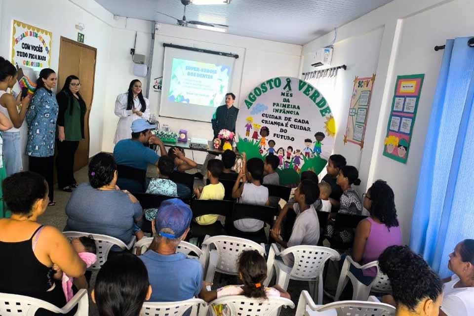 CRAS Morar Melhor realiza ação alusiva ao Agosto Verde