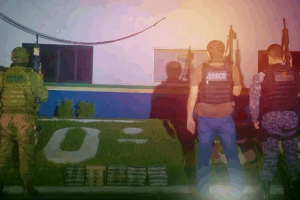 Operação integrada intercepta carregamento de drogas na zona rural 