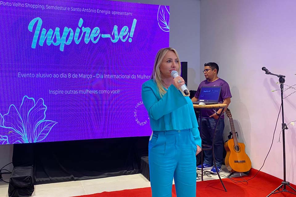 Deputada Ieda Chaves é homenageada em evento de mulheres inspiradoras em Porto Velho 