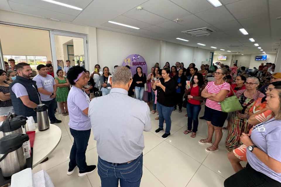Sílvia Cristina alerta mulheres para a prevenção ao câncer do colo uterino, que é o mais letal em Rondônia
