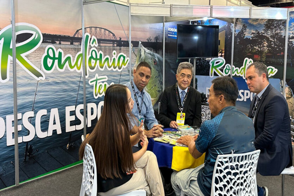Potencialidade da pesca esportiva em Rondônia é destaque em evento nacional, em São Paulo