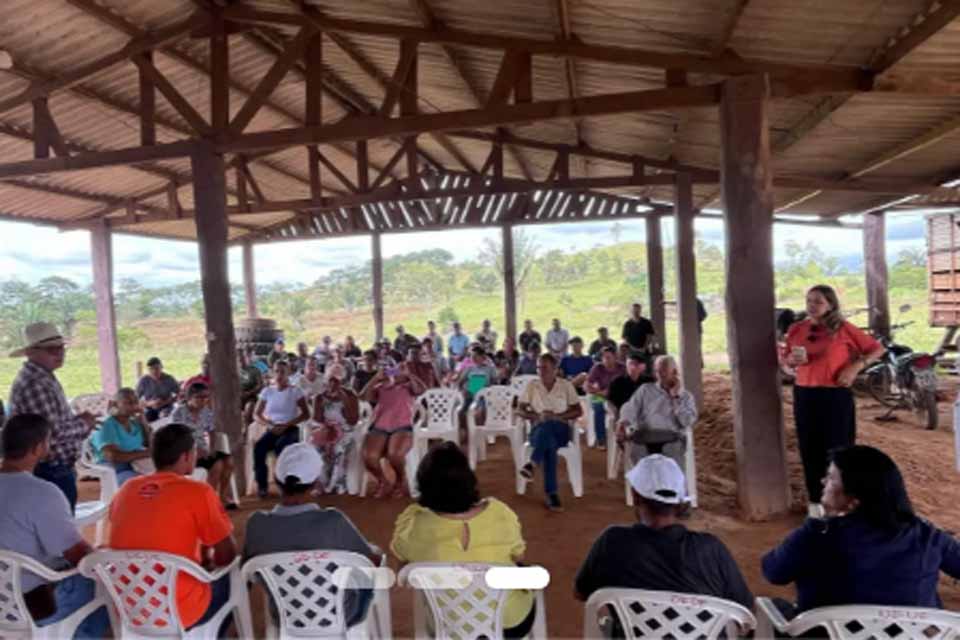 Semaic atende agricultores do Assentamento Maria José Rique e Assentamento Capitão Sílvio