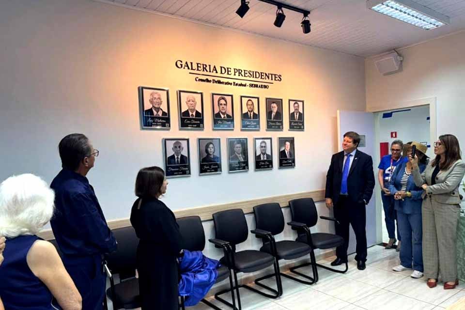 Sebrae em Rondônia inaugura Galeria de Presidentes em cerimônia emocionante