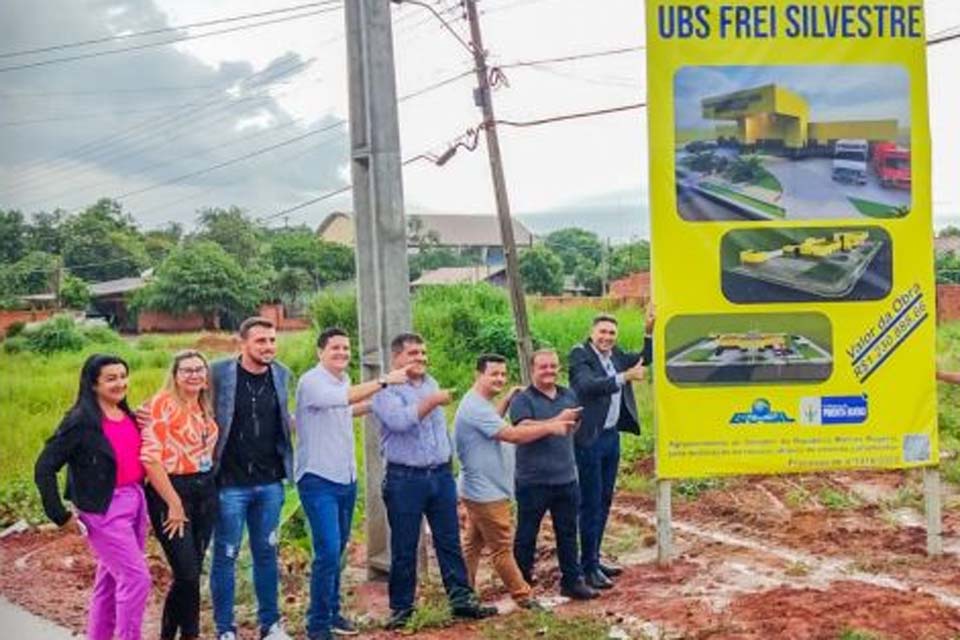 Prefeitura realiza lançamento da obra de construção da nova UBS Frei Silvestre