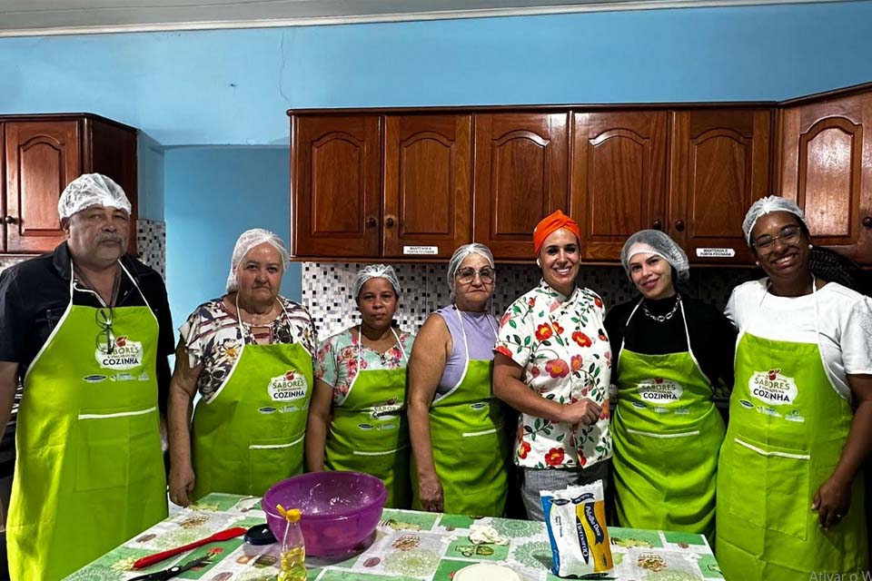 Prefeitura beneficia famílias atendidas pelo CRAS com oficina de culinária