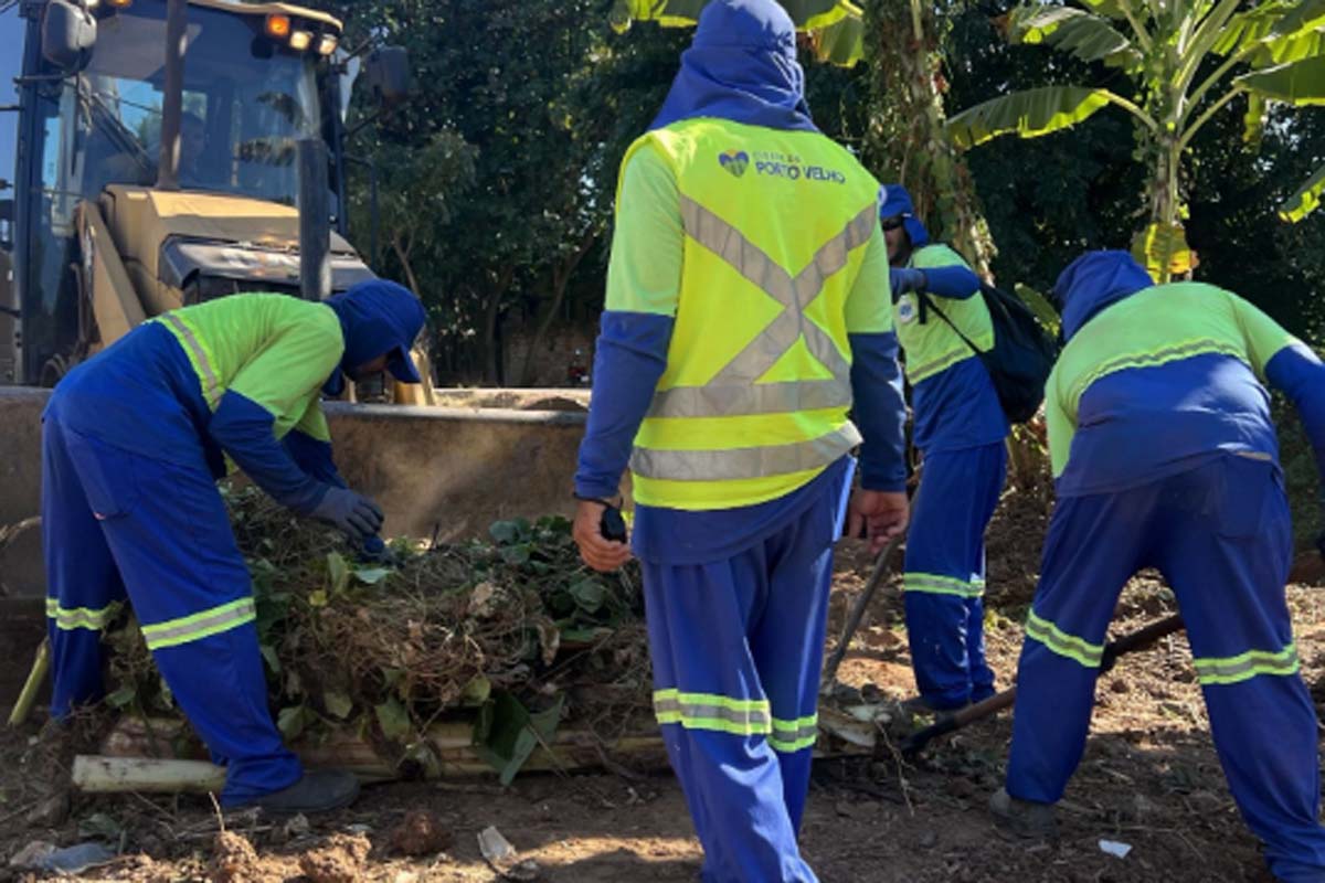 Após mais um ano de serviços, Prefeitura avança em limpeza em Porto Velho