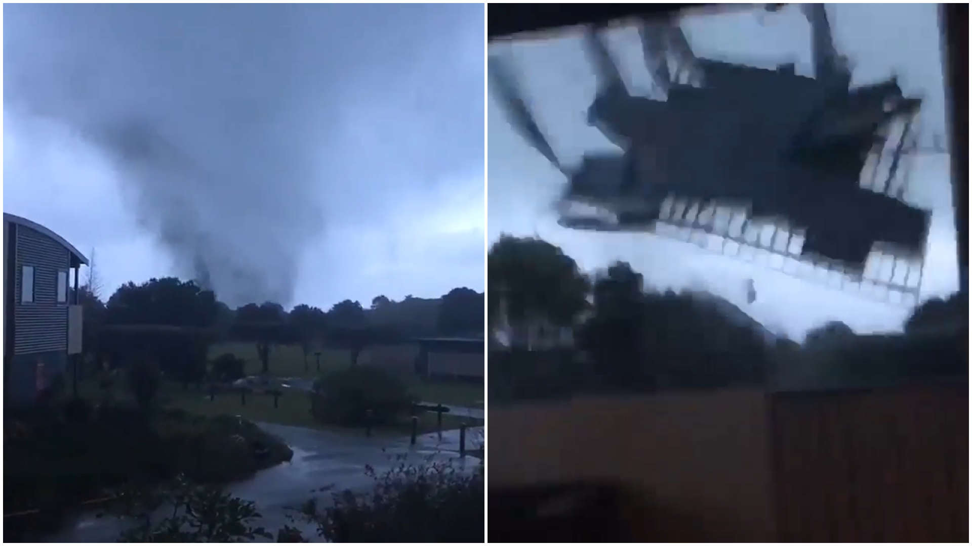 Ciclone arranca telhado e causa pânico na Nova Zelândia