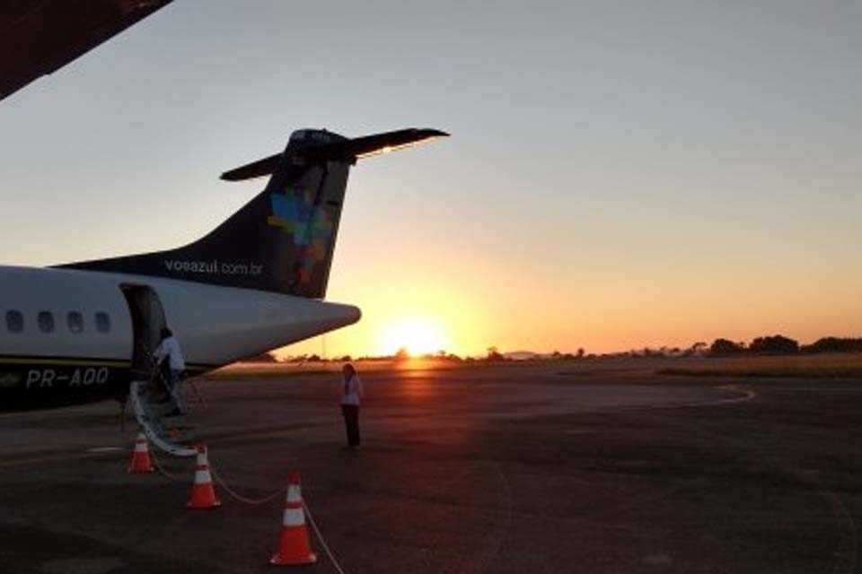 Mês de julho inicia com a retomada de voos de empresa aérea no município