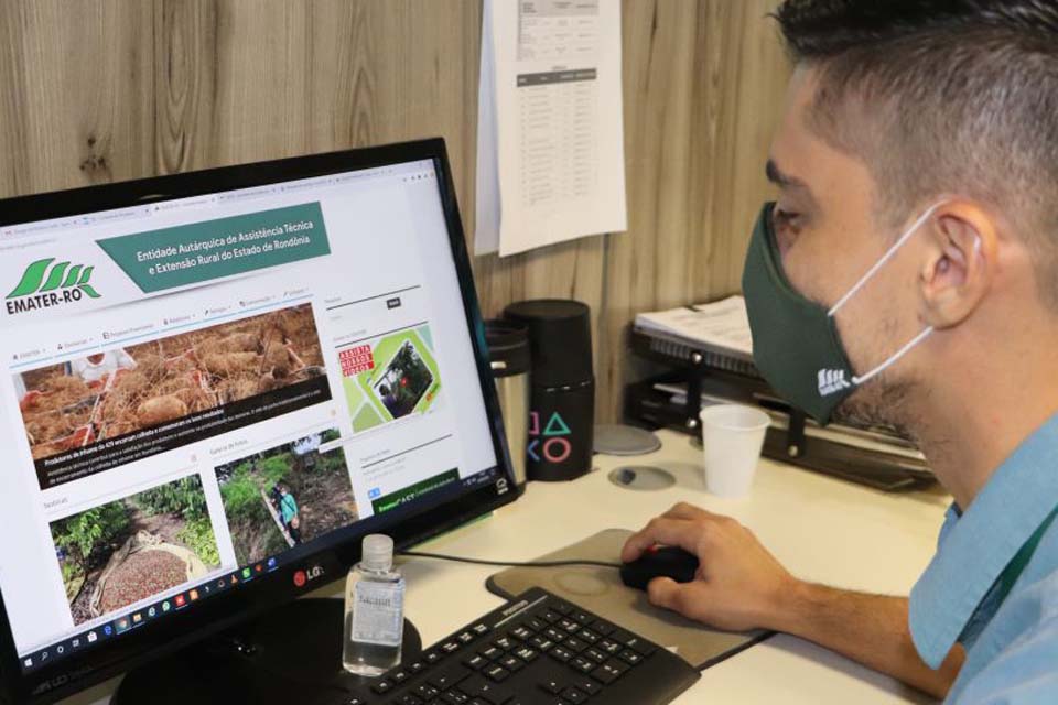 Novas formas de capacitações online atualizam extensionistas rurais em Rondônia