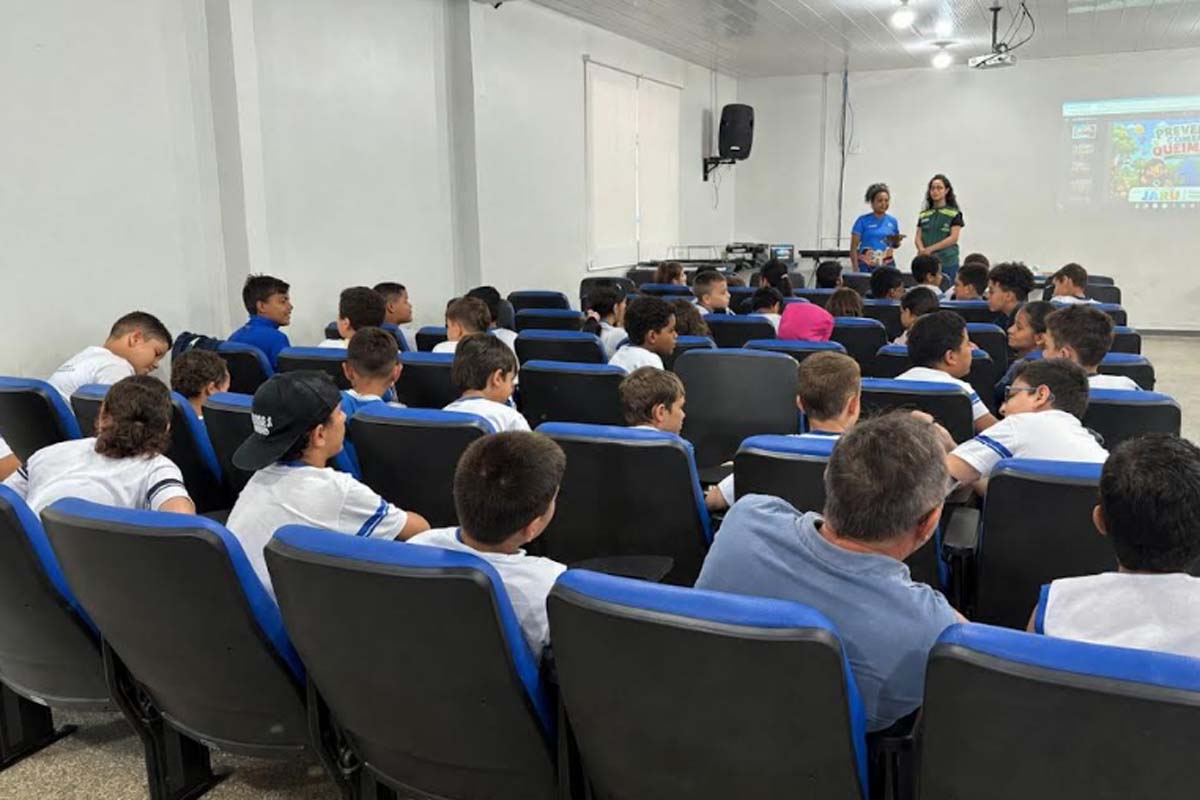 Prefeitura realiza rodada de palestras sobre o meio ambiente para alunos do 3º ao 5º ano das escolas municipais