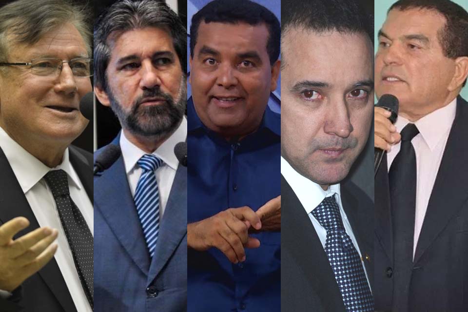 Amir Lando, Raupp, Garçon, Natan Donadon e Amorim são exemplos de políticos que querem voltar ao poder em Rondônia