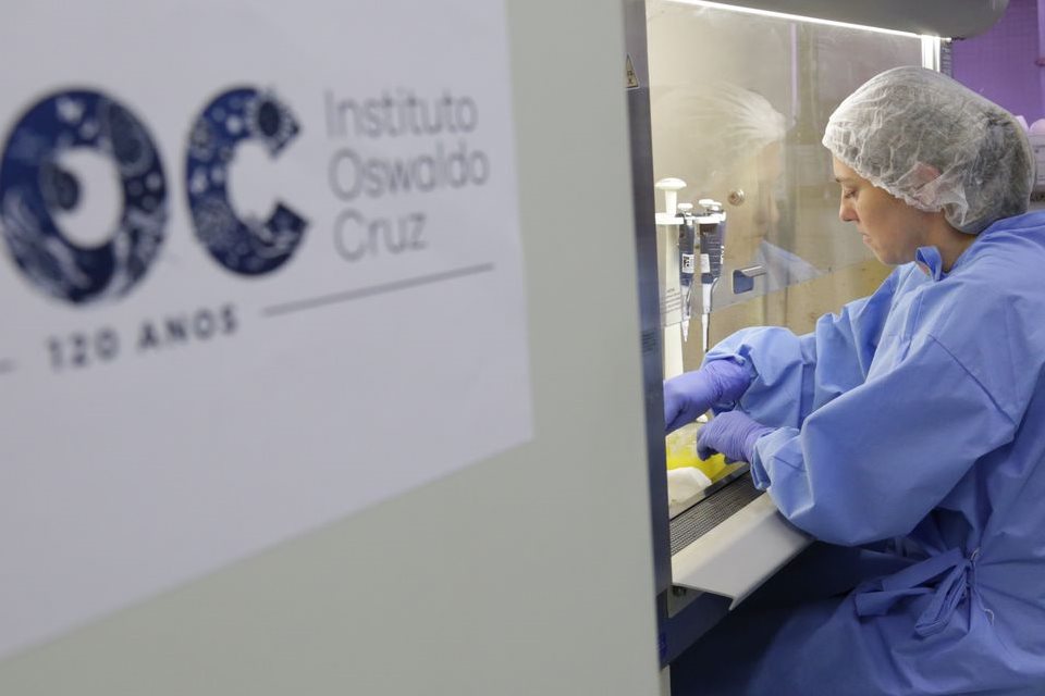 Fiocruz registra momento em que coronavírus infecta célula