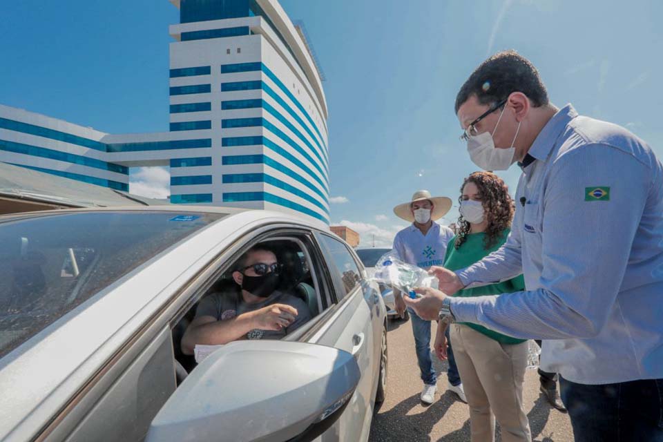 No período mais crítico da pandemia, gestão do coronel Marcos Rocha foi sensível no combate à covid-19