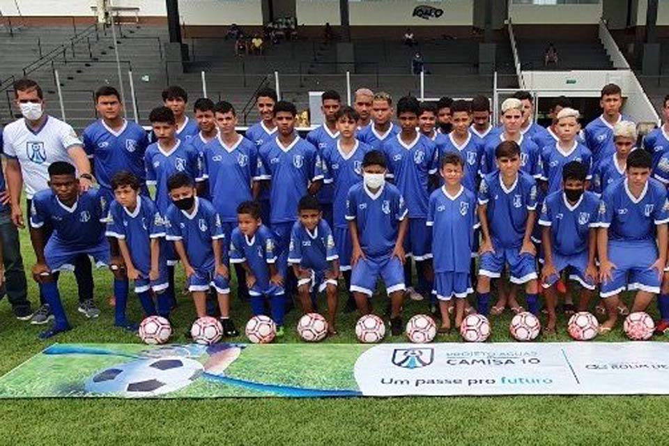 Águas de Rolim de Moura e Prefeitura lançam o projeto Águas Camisa 10