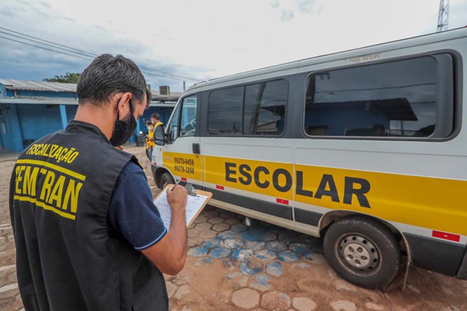Porto Velho: Prestadores de serviços de transporte escolar remunerado devem regularizar a documentação 