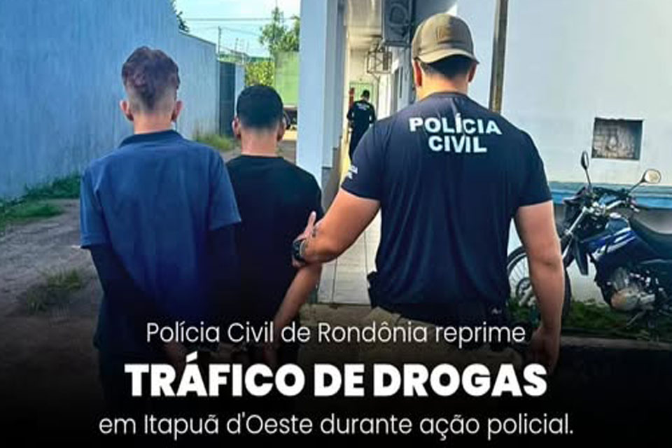 Polícia Civil reprime tráfico de drogas em Itapuã durante ação 