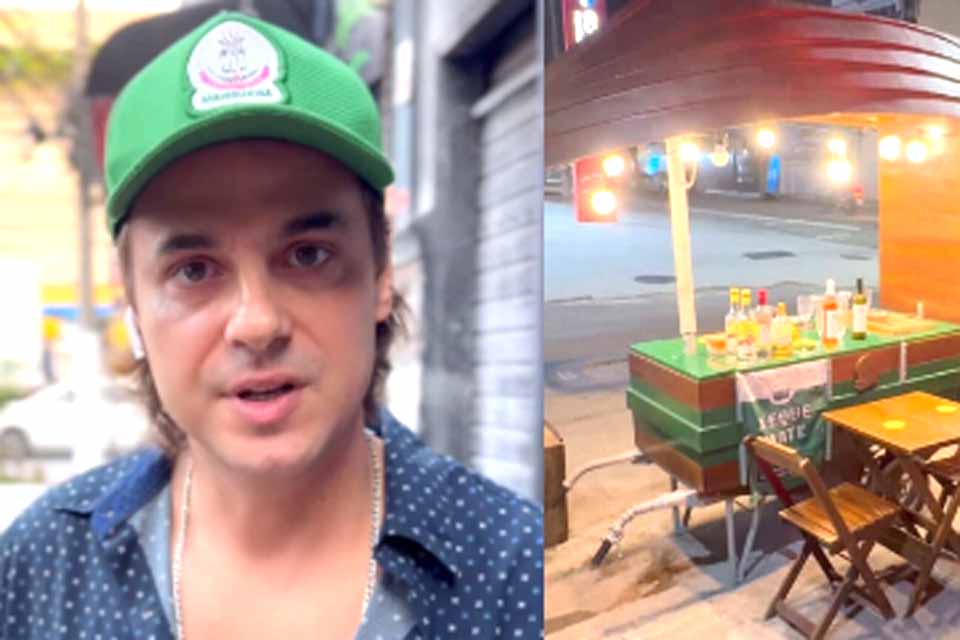 Ex-galã Daniel Erthal tem carrinho de bebidas furtado no Rio de Janeiro