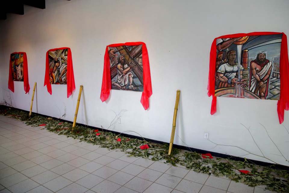 Casa de Cultura Ivan Marrocos reabre visitação com exposição sobre a “Via Sacra”, em Porto Velho