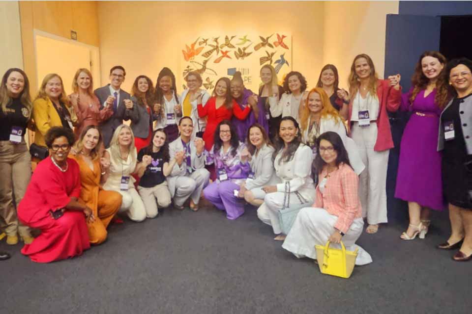 Jornada Maria da Penha 2025: Medida protetiva online de RO foi destaque no evento em PE