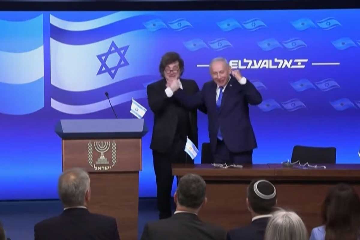 Milei reforça aliança bélica com Israel e ratifica transferência de embaixada para Jerusalém