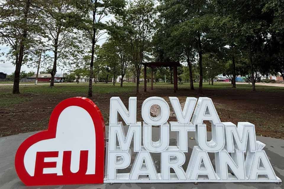 Nova Mutum Paraná recebe grande ação de podas e arborização urbana