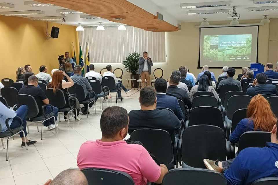 Sebrae e FIERO realizam etapa regional da Jornada Nacional da Inovação da Indústria 2026