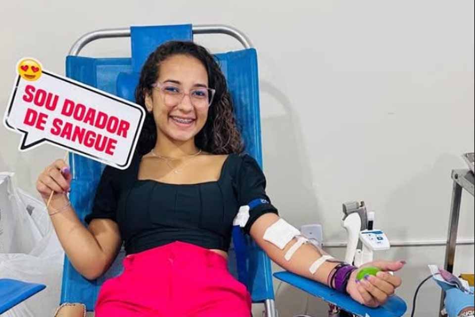 Campanha “Jaru salvando vidas, quem doa sangue, doa vida!” acontece nesta sexta e sábado