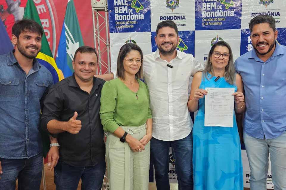 Prefeita de Pimenta Bueno agradece deputado Jean Mendonça pela liberação de recursos  para a saúde