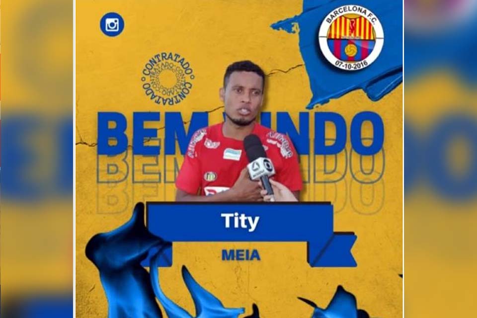 Barcelona confirma acerto com o meia Tity