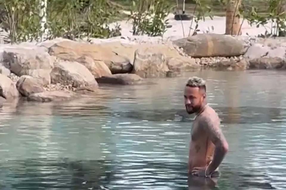 Justiça volta atrás e desiste de multar Neymar por lago artificial