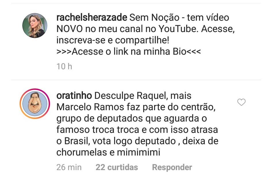 Ratinho rebate Rachel Sheherazade após jornalista postar vídeo contra Bolsonaro