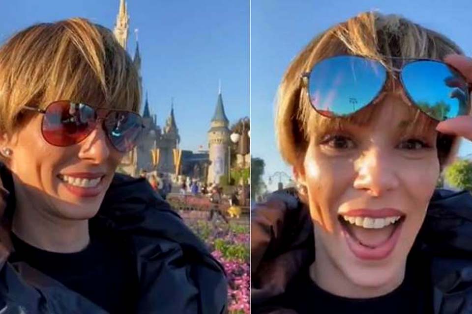 Ana Furtado se emociona ao ver cores pela 1ª vez