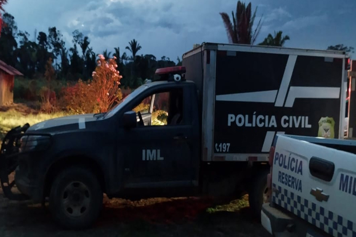 Homem é morto a tiros em propriedade rural na Linha 85 em Parecis