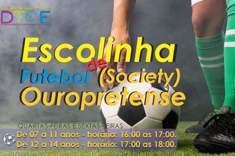 Departamento de Esportes realiza projeto de futebol society no município