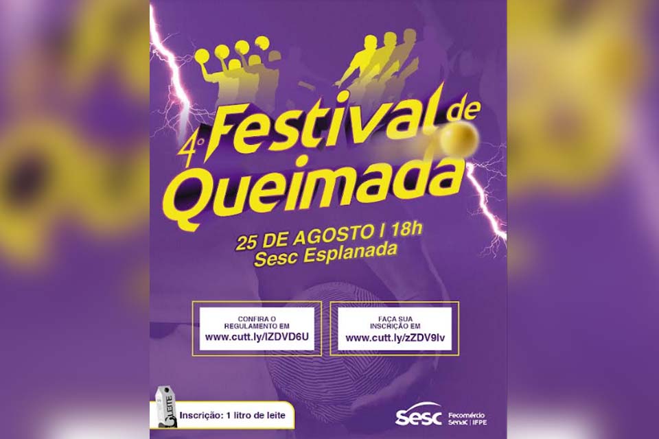 Sesc Rondônia abre inscrições para IV Festival de Queimadas em Porto Velho