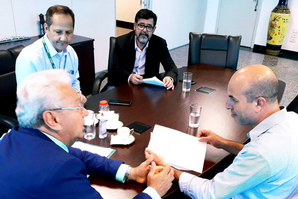 Ismael Crispin vai ao governador pedir manutenção da RO-481, que liga Migrantinopolis a São Miguel do Guaporé