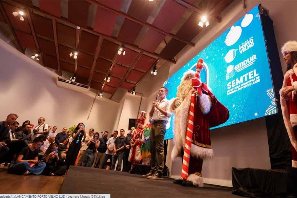 Prefeitura lança “Natal Porto Velho Luz” que vai transformar a capital em cidade encantada