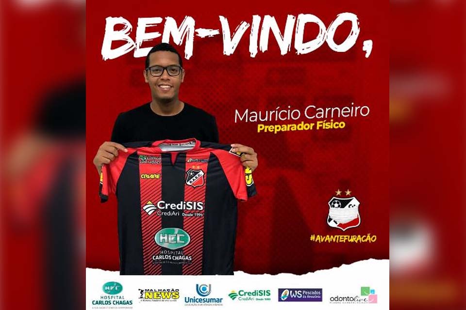 Real Ariquemes anuncia preparador físico Maurício Carneiro