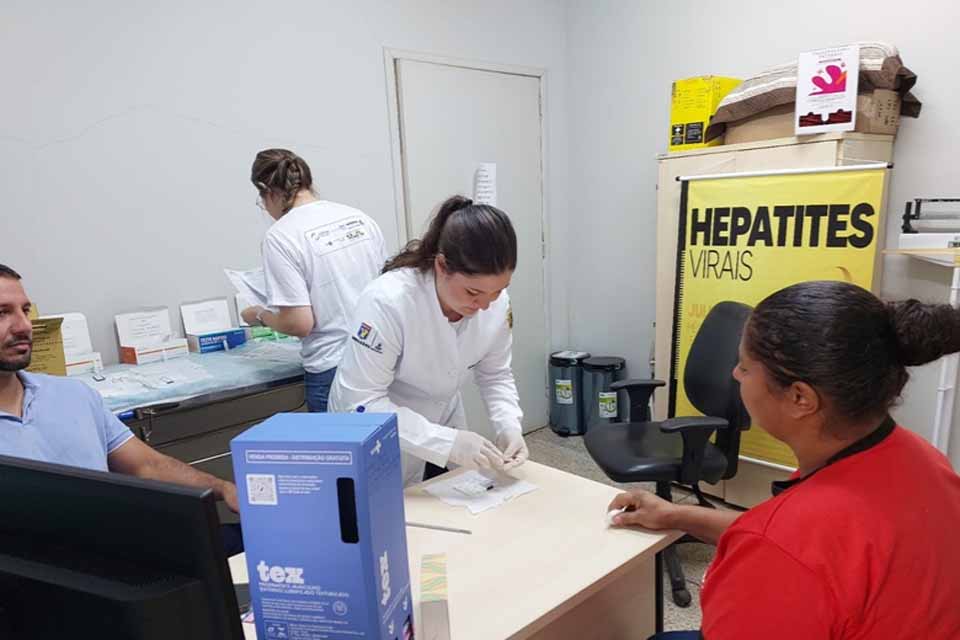 Campus Cacoal realiza ação em alusão ao Julho Amarelo para os servidores