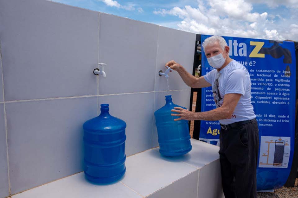 Prefeitura de Porto Velho inaugura sistema de água potável na Vila da Penha, distrito de Abunã